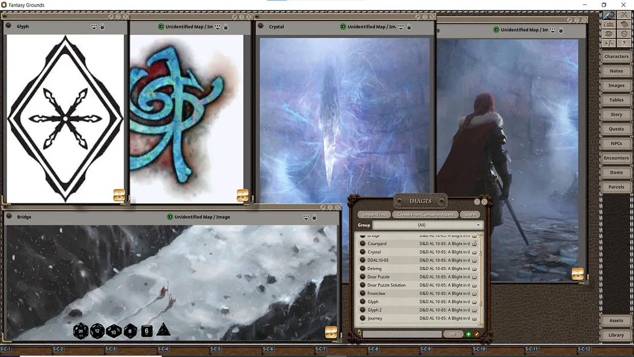 Fantasy Grounds - D&D Adventurers League 10-05 A Blight in the Darkness Screenshot 0