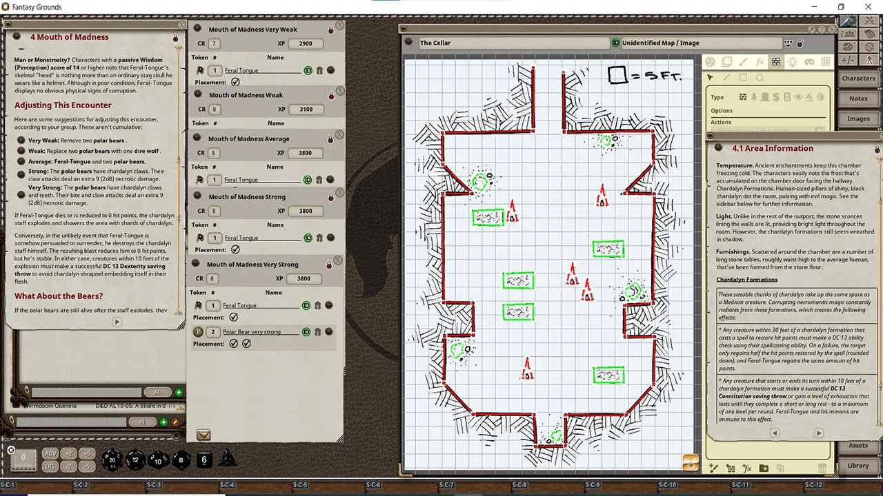 Fantasy Grounds - D&D Adventurers League 10-05 A Blight in the Darkness Screenshot 4
