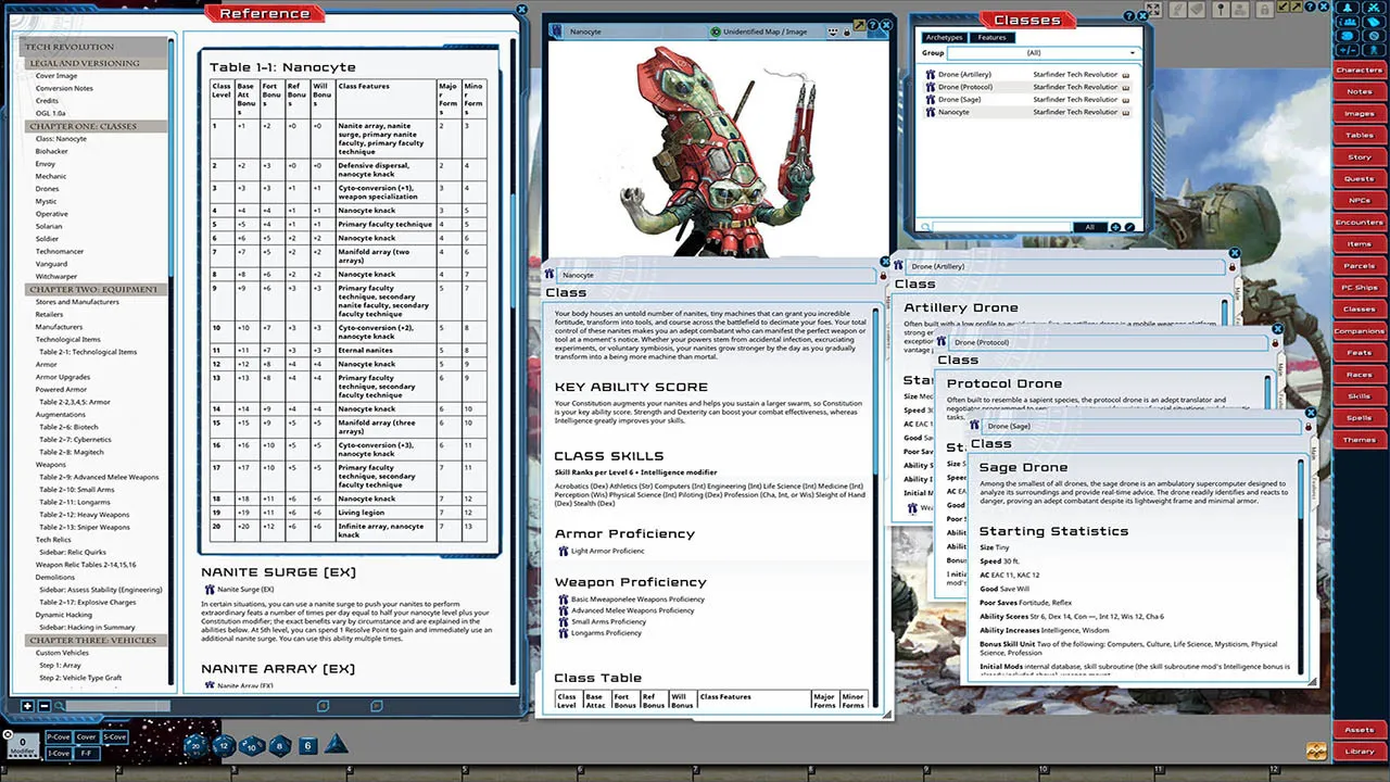 Fantasy Grounds - Starfinder RPG - Starfinder Tech Revolution Screenshot 1