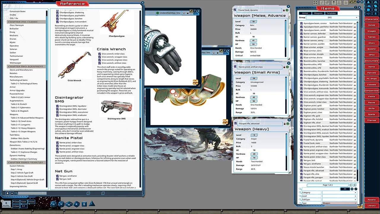 Fantasy Grounds - Starfinder RPG - Starfinder Tech Revolution Screenshot 3