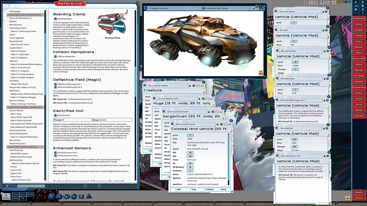 Fantasy Grounds - Starfinder RPG - Starfinder Tech Revolution Screenshot 2