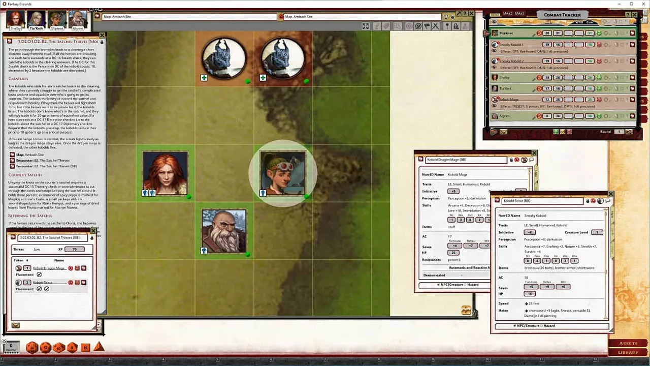 Fantasy Grounds - Pathfinder 2 RPG - Pathfinder Adventure: Troubles in Otari Screenshot 1