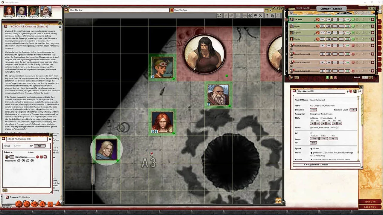 Fantasy Grounds - Pathfinder 2 RPG - Pathfinder Adventure: Troubles in Otari Screenshot 6