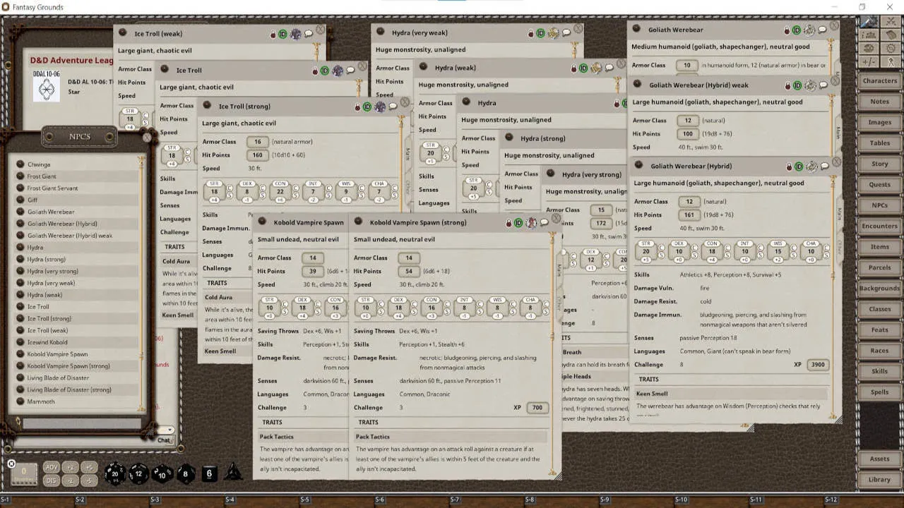 Fantasy Grounds - D&D Adventurers League 10-06 The Fallen Star Screenshot 4