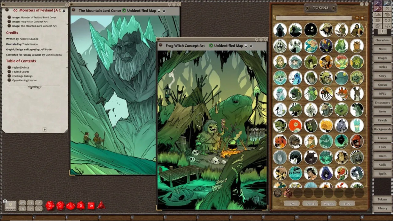 Fantasy Grounds - Monsters of Feyland Screenshot 5