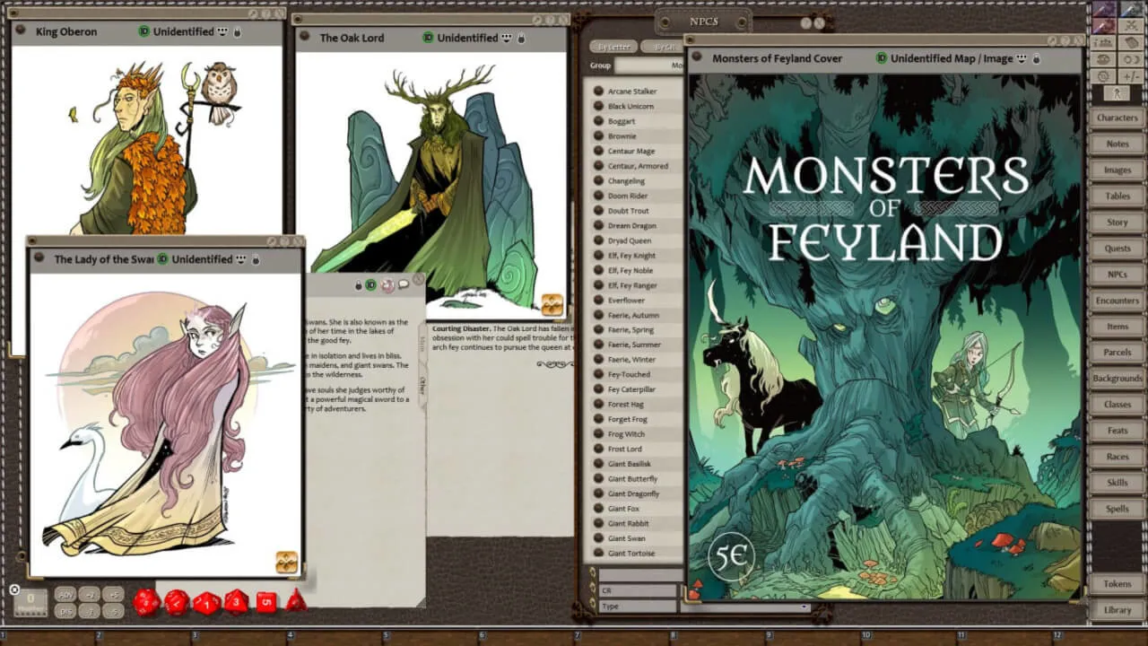 Fantasy Grounds - Monsters of Feyland Screenshot 4