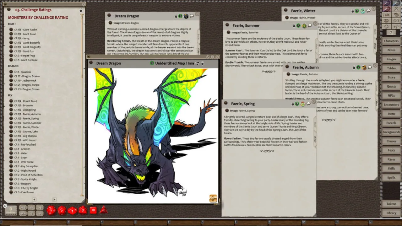 Fantasy Grounds - Monsters of Feyland Screenshot 1