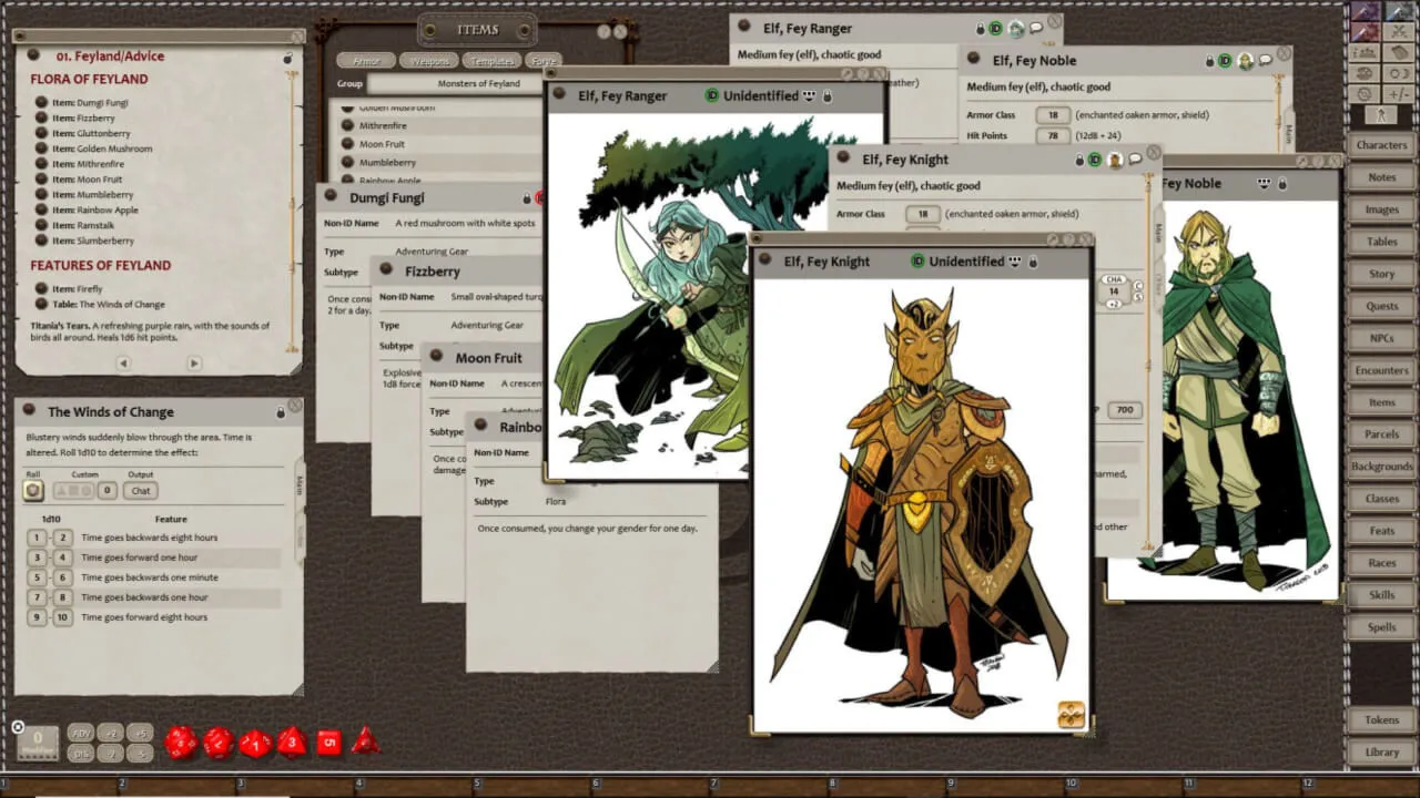 Fantasy Grounds - Monsters of Feyland Screenshot 2