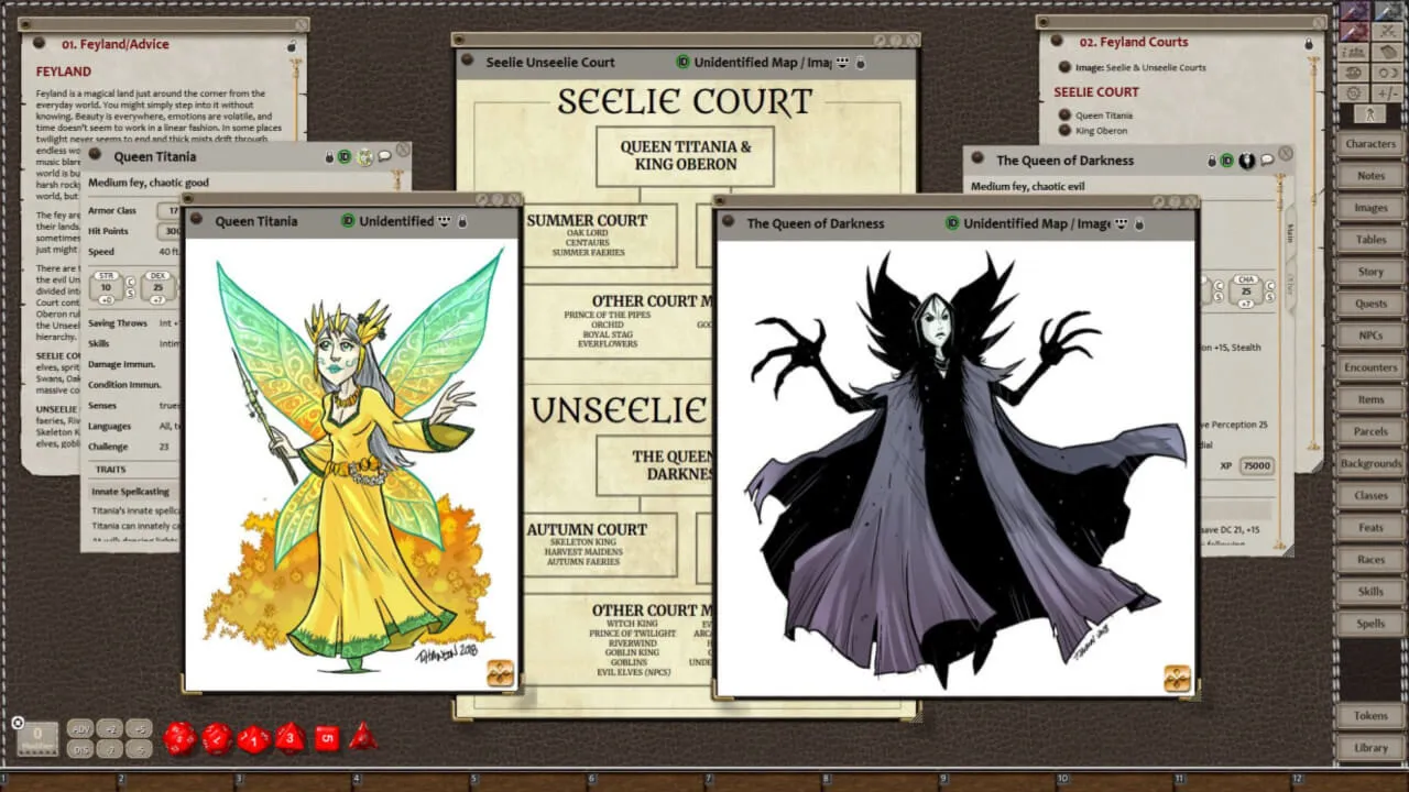 Fantasy Grounds - Monsters of Feyland Screenshot 3