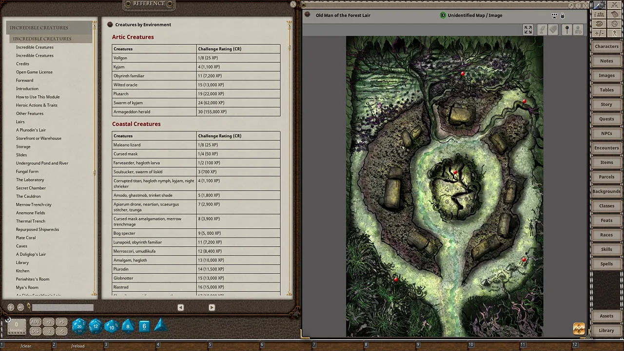 Fantasy Grounds - Incredible Creatures Screenshot 4