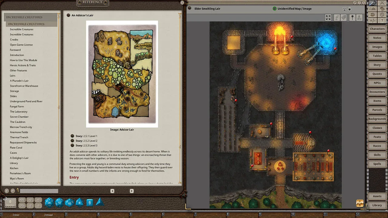 Fantasy Grounds - Incredible Creatures Screenshot 2