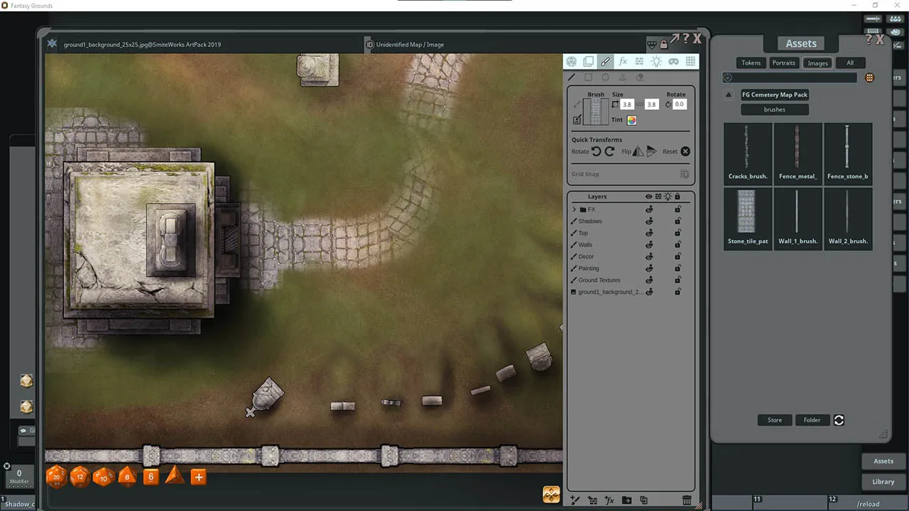 Fantasy Grounds - FG Cemetery Map Pack Screenshot 4