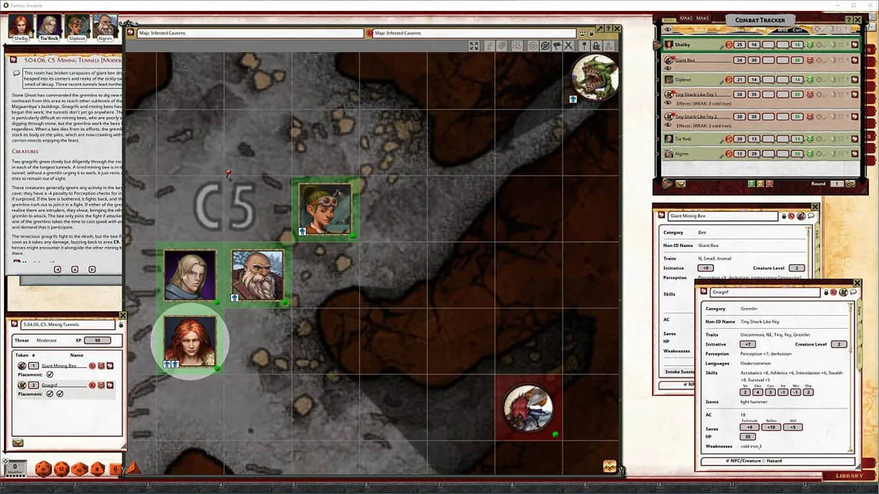 Fantasy Grounds - Pathfinder 2 RPG - Strength of Thousands AP 1: Kindled Magic Screenshot 5