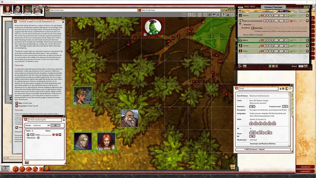 Fantasy Grounds - Pathfinder 2 RPG - Strength of Thousands AP 1: Kindled Magic Screenshot 1