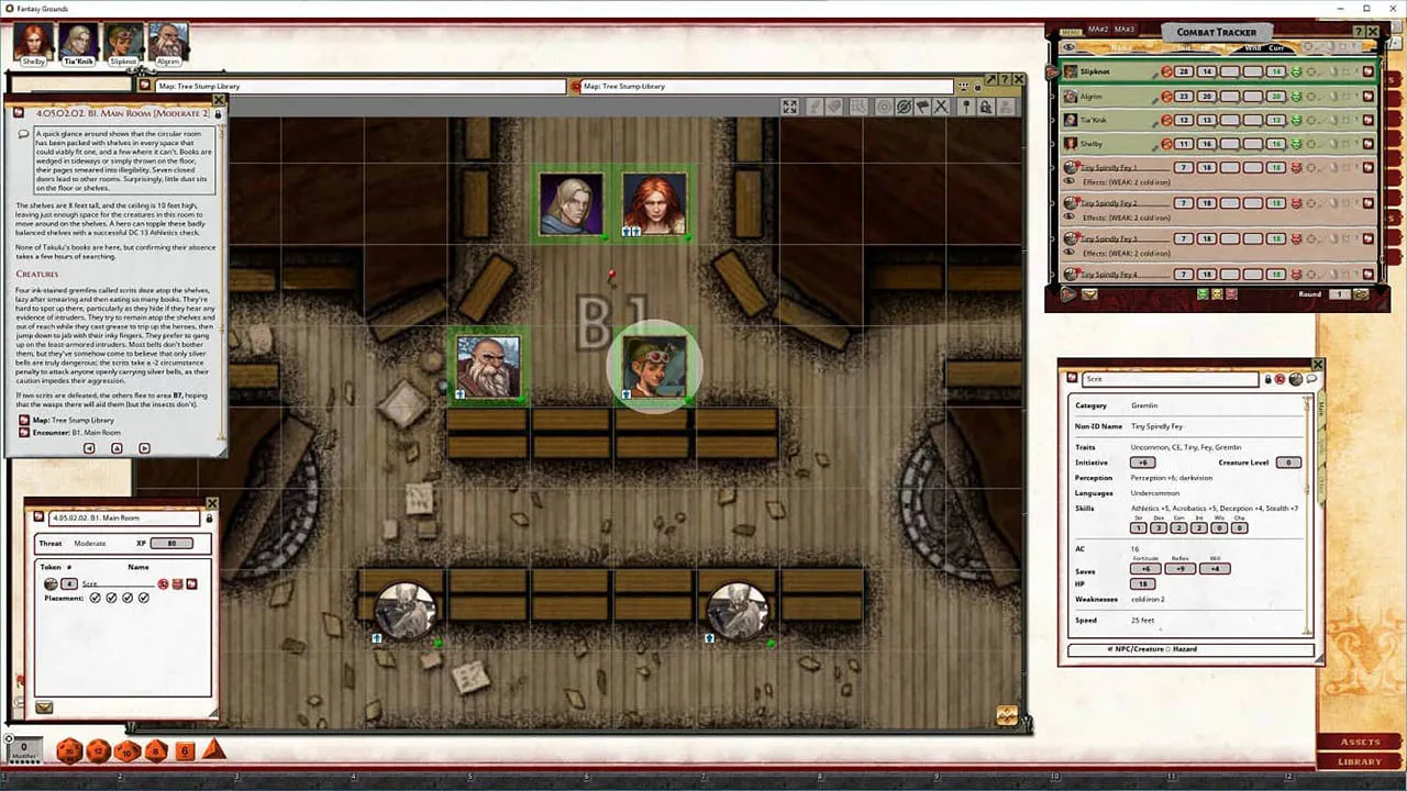 Fantasy Grounds - Pathfinder 2 RPG - Strength of Thousands AP 1: Kindled Magic Screenshot 3