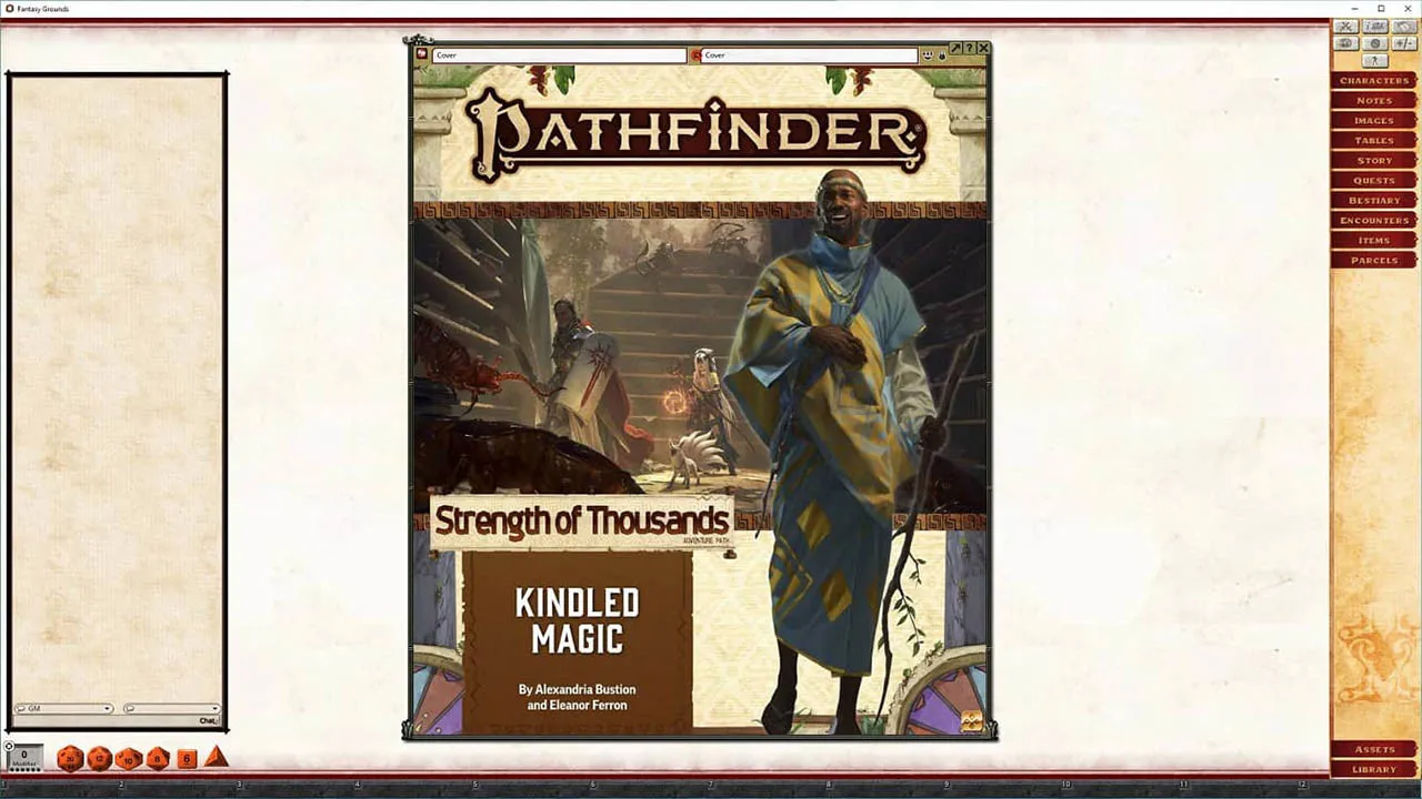 Fantasy Grounds - Pathfinder 2 RPG - Strength of Thousands AP 1: Kindled Magic Screenshot 0