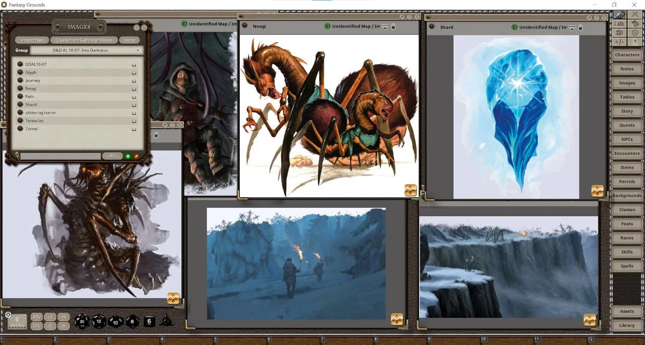 Fantasy Grounds - D&D Adventurers League 10-07 Into Darkness Screenshot 1