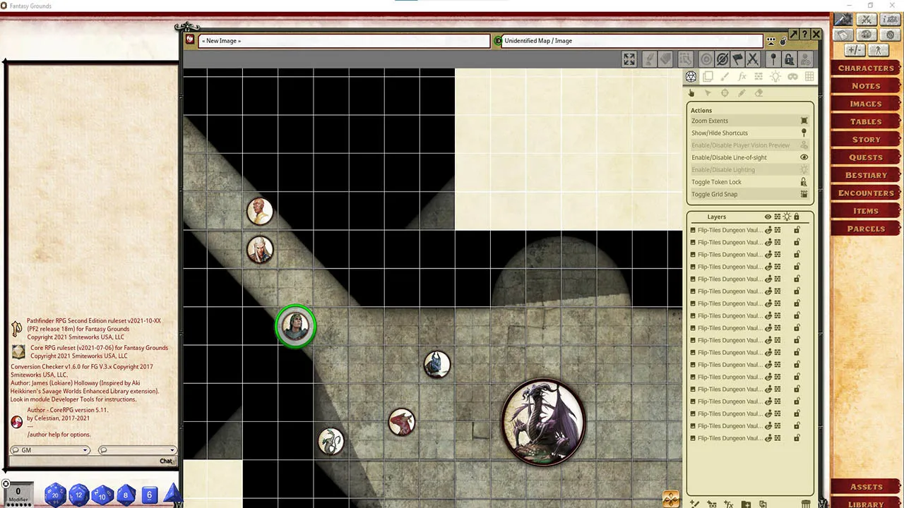 Fantasy Grounds - Pathfinder RPG - Dungeon Vaults Expansion Screenshot 1