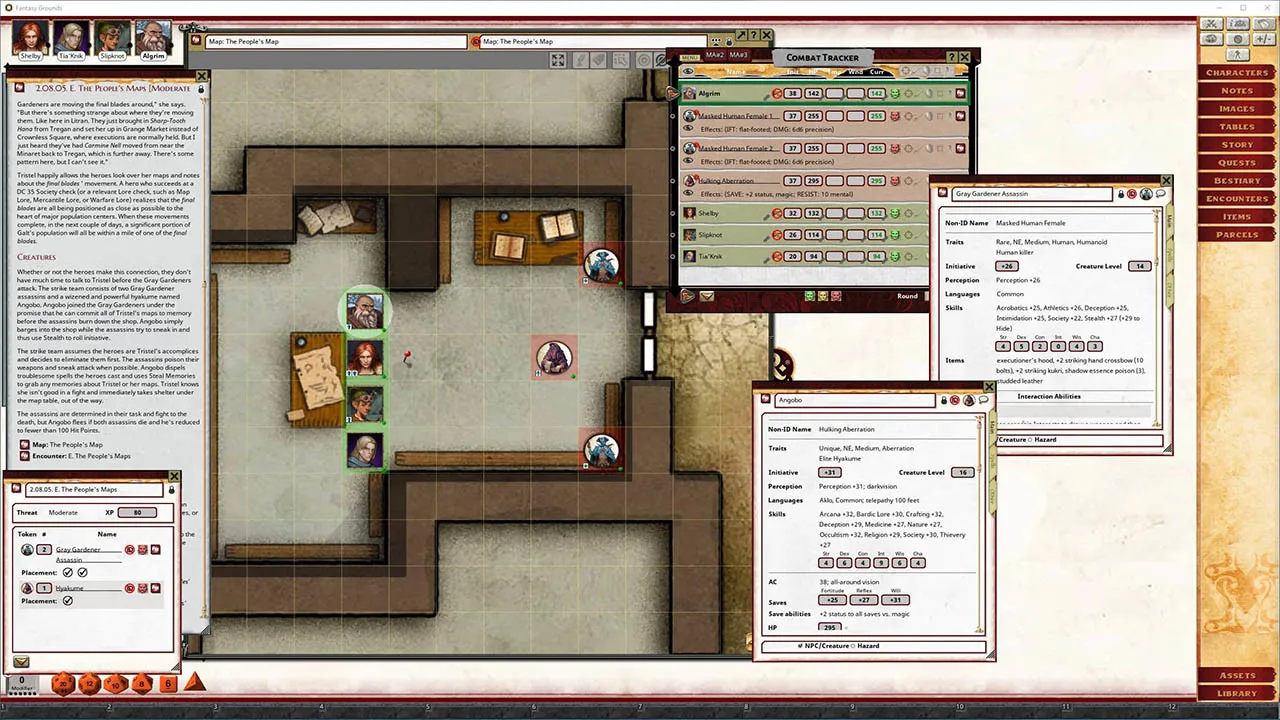 Fantasy Grounds - Pathfinder 2 RPG - Pathfinder Adventure: Night of the Gray Death Screenshot 4
