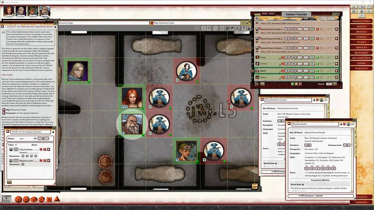 Fantasy Grounds - Pathfinder 2 RPG - Pathfinder Adventure: Night of the Gray Death Screenshot 1