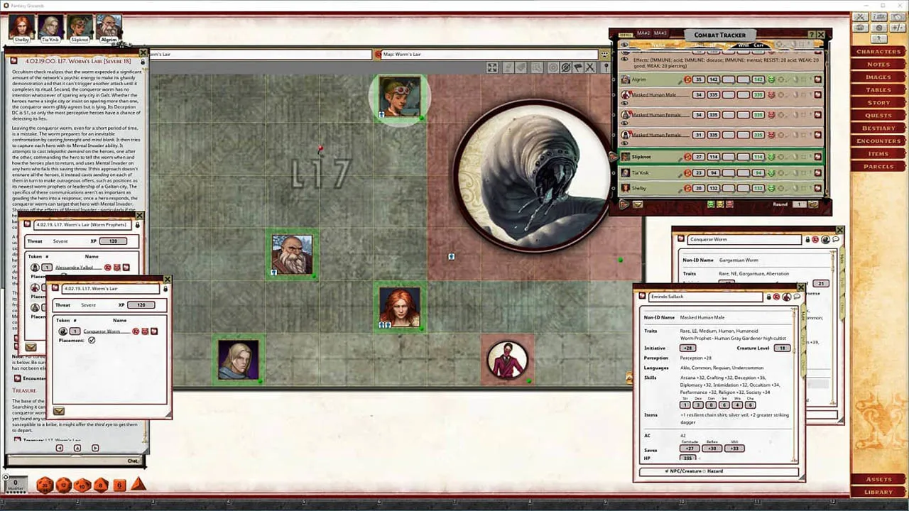 Fantasy Grounds - Pathfinder 2 RPG - Pathfinder Adventure: Night of the Gray Death Screenshot 6