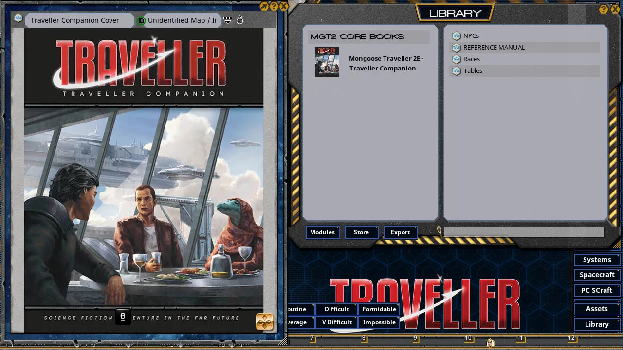 Fantasy Grounds - Traveller Companion Screenshot 0