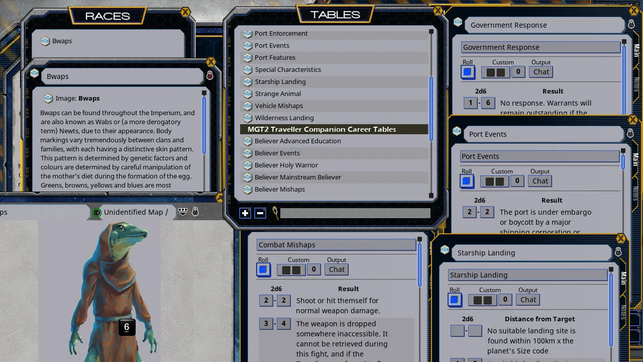 Fantasy Grounds - Traveller Companion Screenshot 3