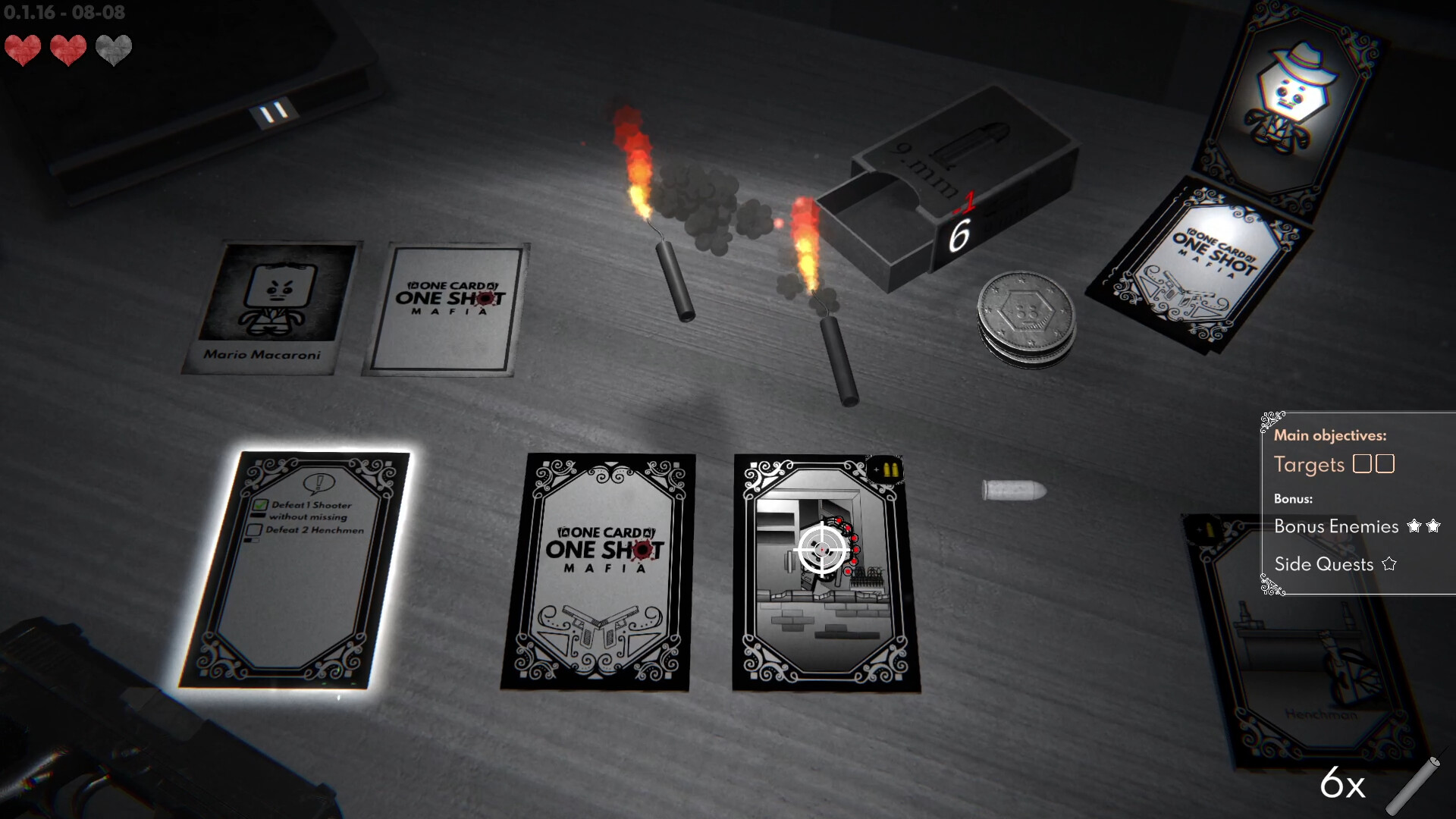 One Card One Shot - Mafia Screenshot 1