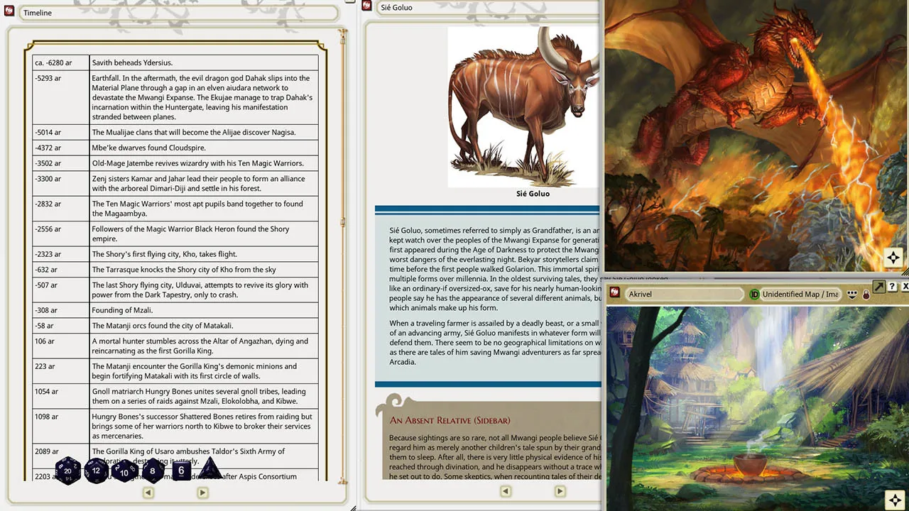 Fantasy Grounds - Pathfinder 2 RPG - Pathfinder Lost Omens: The Mwangi Expanse Screenshot 3