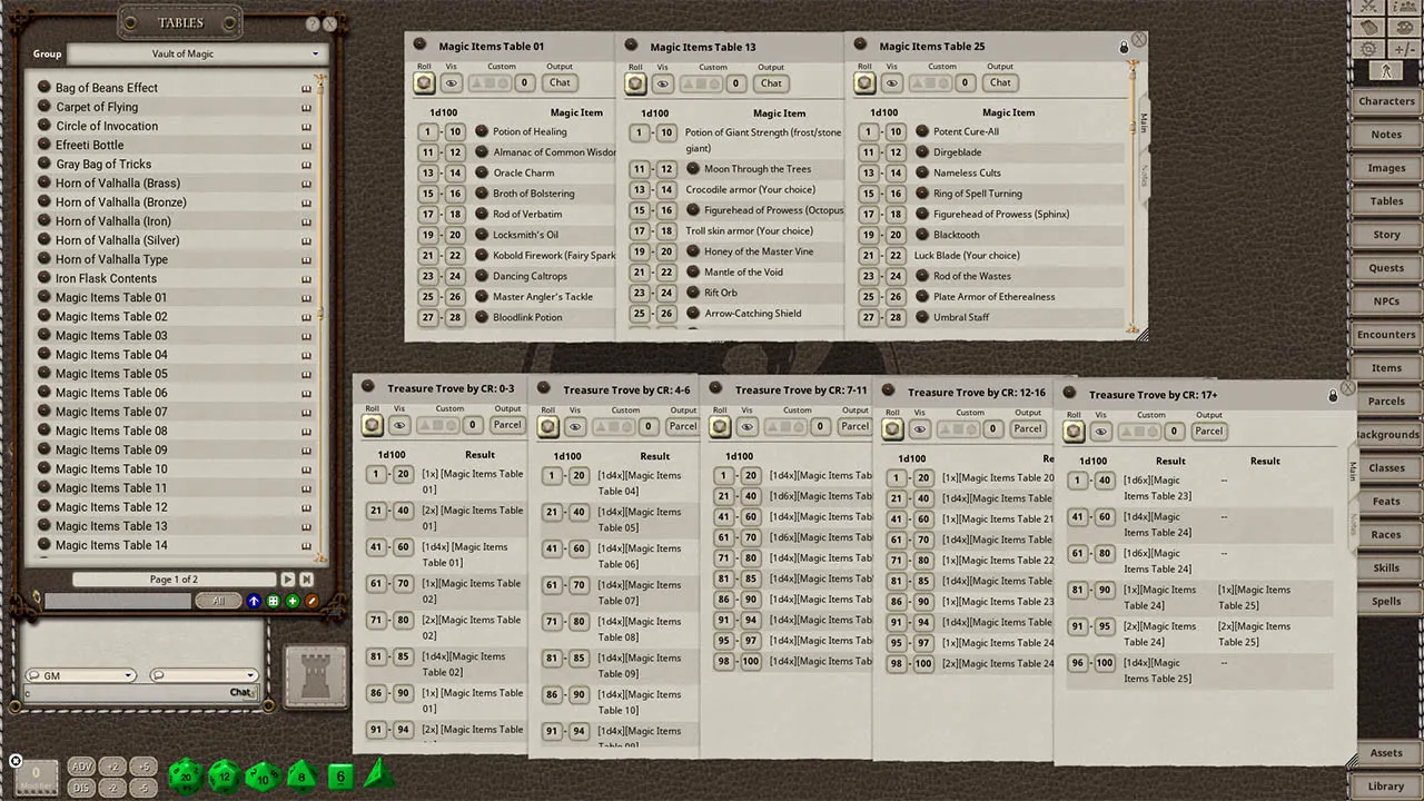 Fantasy Grounds - Vault of Magic for 5th Edition Screenshot 5