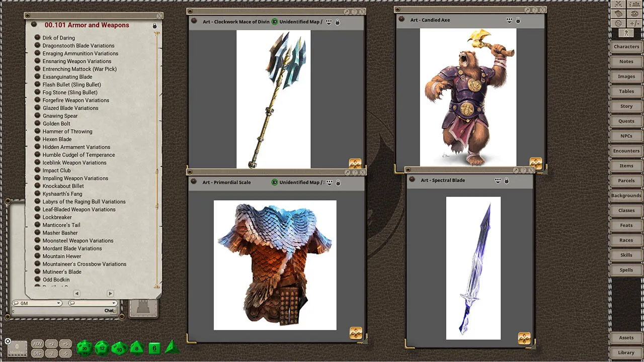 Fantasy Grounds - Vault of Magic for 5th Edition Screenshot 1