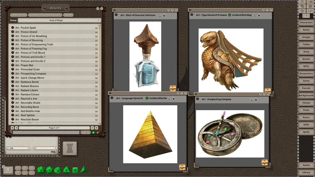 Fantasy Grounds - Vault of Magic for 5th Edition Screenshot 2