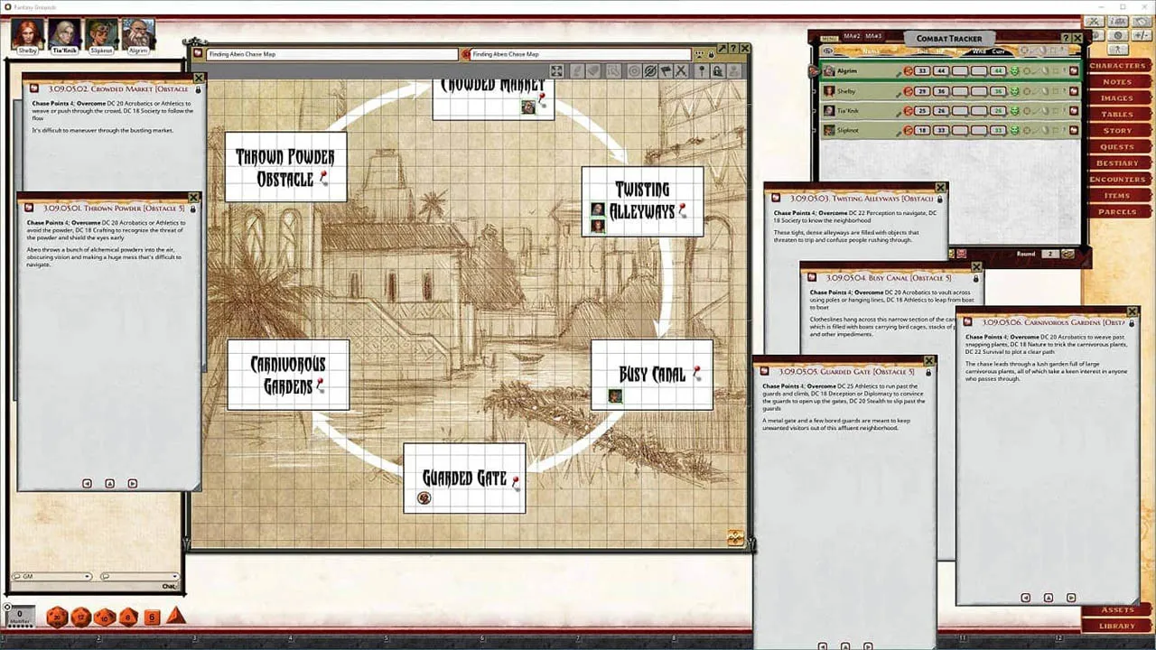 Fantasy Grounds - Pathfinder 2 RPG - Strength of Thousands AP 2: Spoken on the Song Wind Screenshot 3