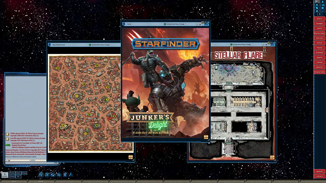Fantasy Grounds - Starfinder RPG - Junker's Delight Screenshot 0
