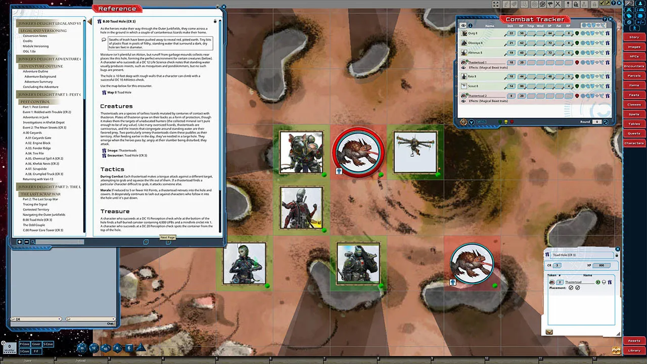 Fantasy Grounds - Starfinder RPG - Junker's Delight Screenshot 1