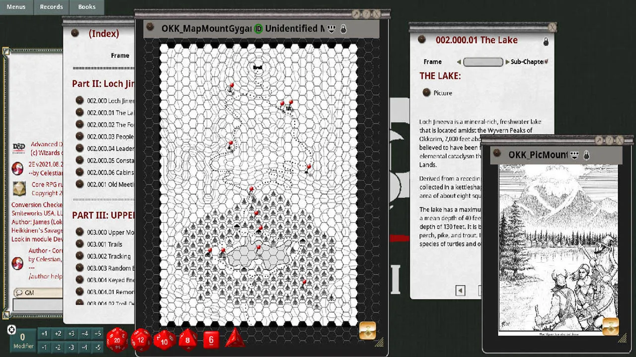 Fantasy Grounds - The Trouble at Loch Jineeva Screenshot 0