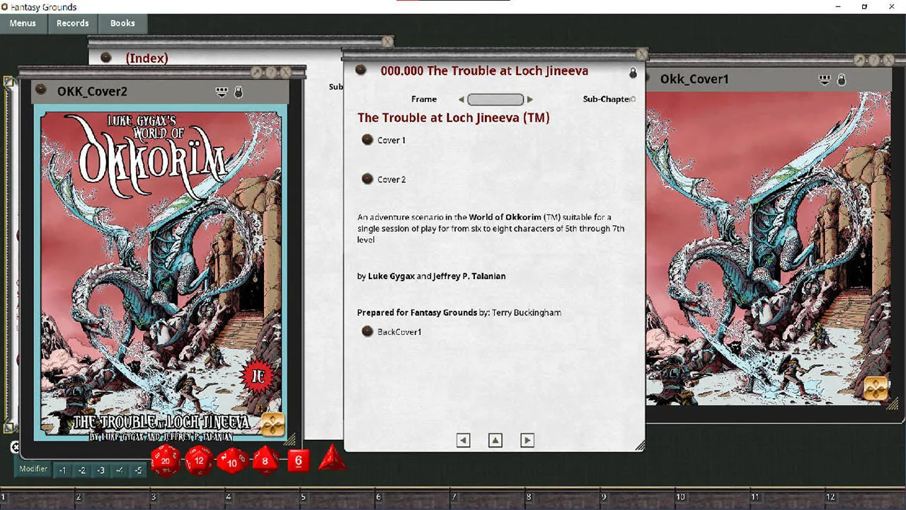 Fantasy Grounds - The Trouble at Loch Jineeva Screenshot 4