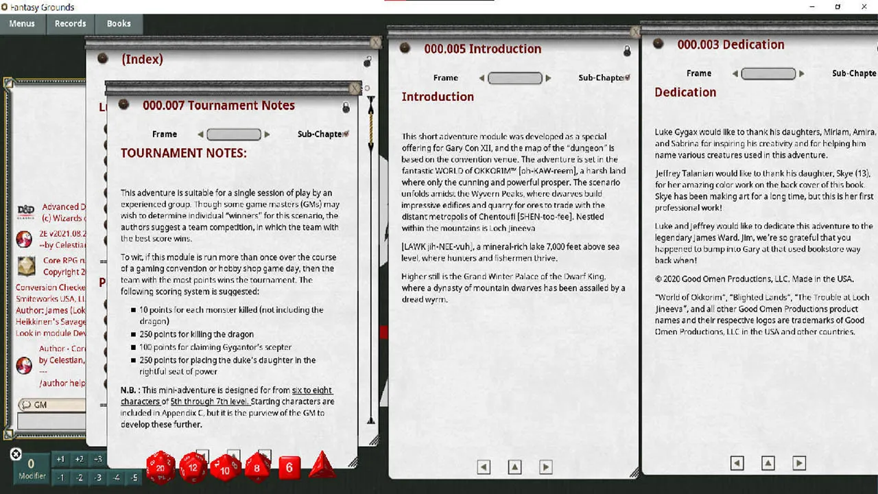 Fantasy Grounds - The Trouble at Loch Jineeva Screenshot 3