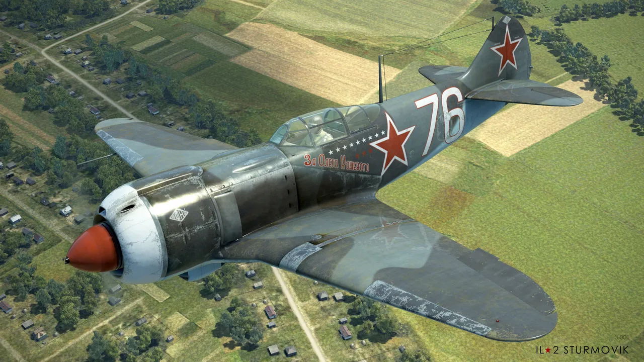 IL-2 Sturmovik: La-5FN series 2 Collector Plane Screenshot 8