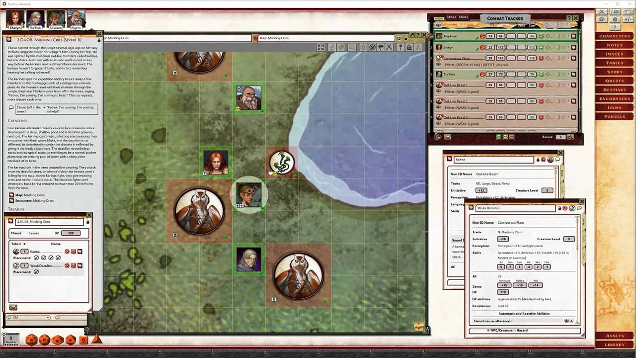 Fantasy Grounds - Pathfinder 2 RPG - Strength of Thousands AP 3: Hurricane's Howl Screenshot 1