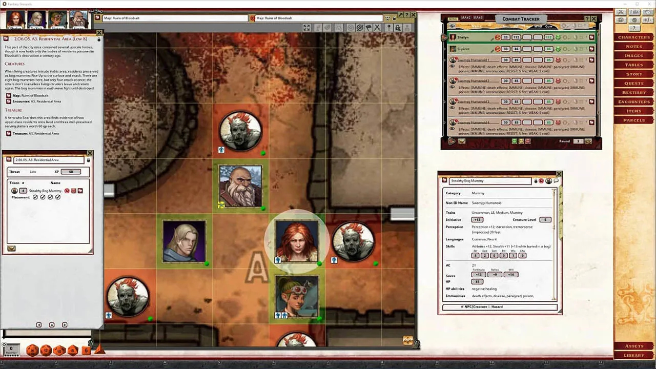 Fantasy Grounds - Pathfinder 2 RPG - Strength of Thousands AP 3: Hurricane's Howl Screenshot 5