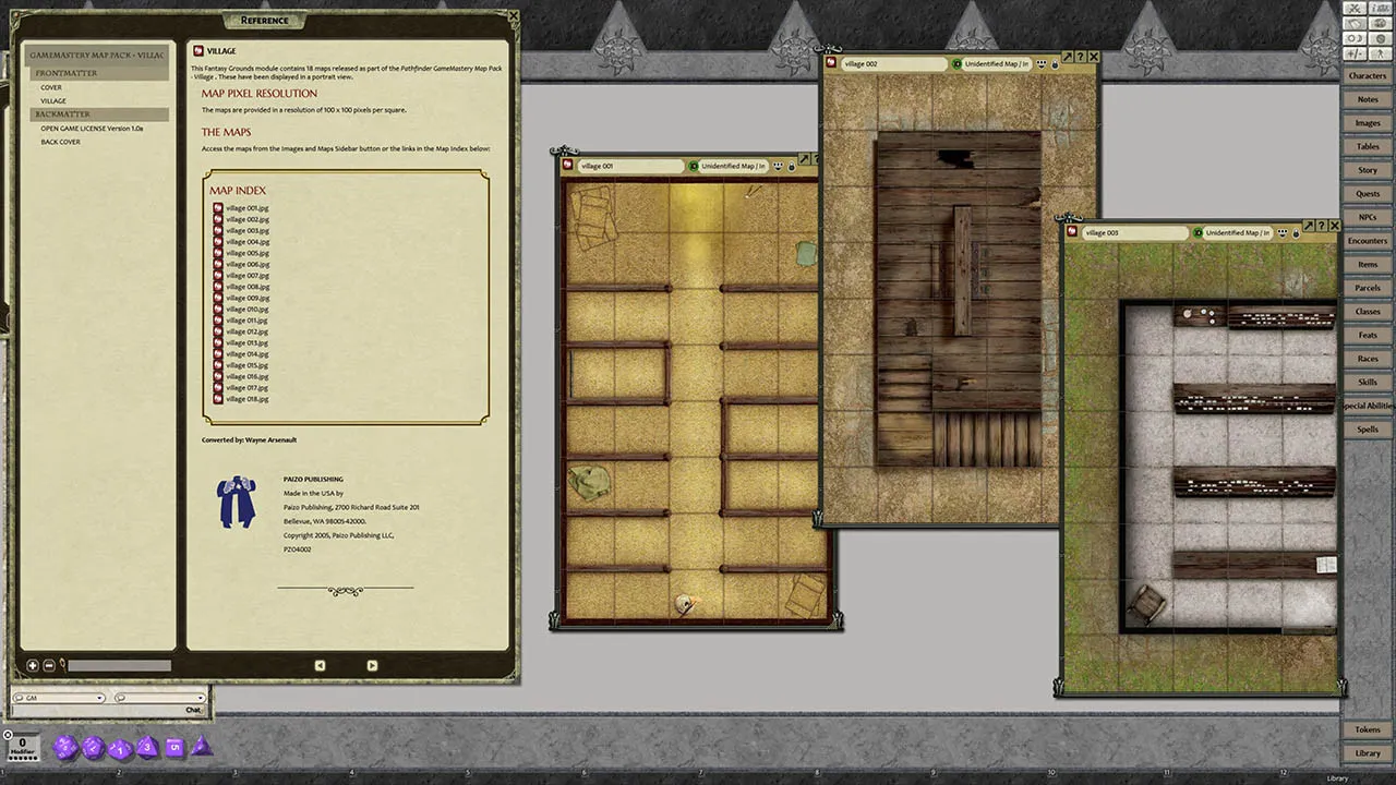 Fantasy Grounds - GameMastery Map Pack: Village Screenshot 2