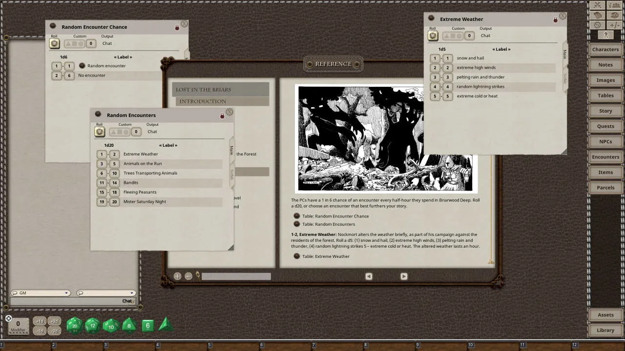 Fantasy Grounds - Dungeon Crawl Classics #70: Jewels of the Carnifex Screenshot 4