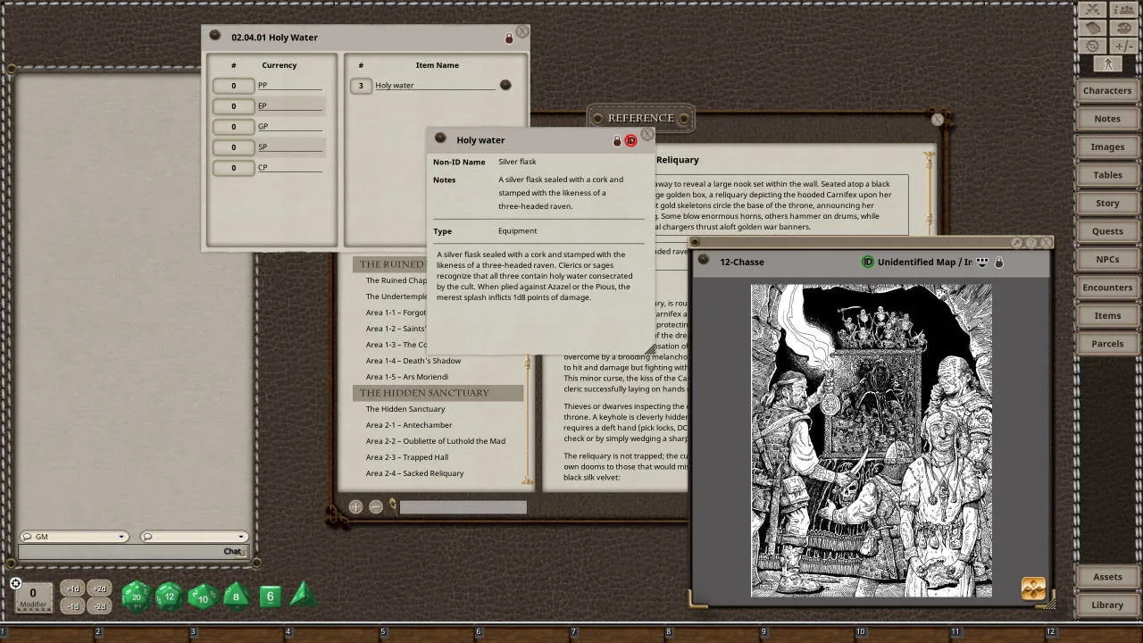 Fantasy Grounds - Dungeon Crawl Classics #70: Jewels of the Carnifex Screenshot 5