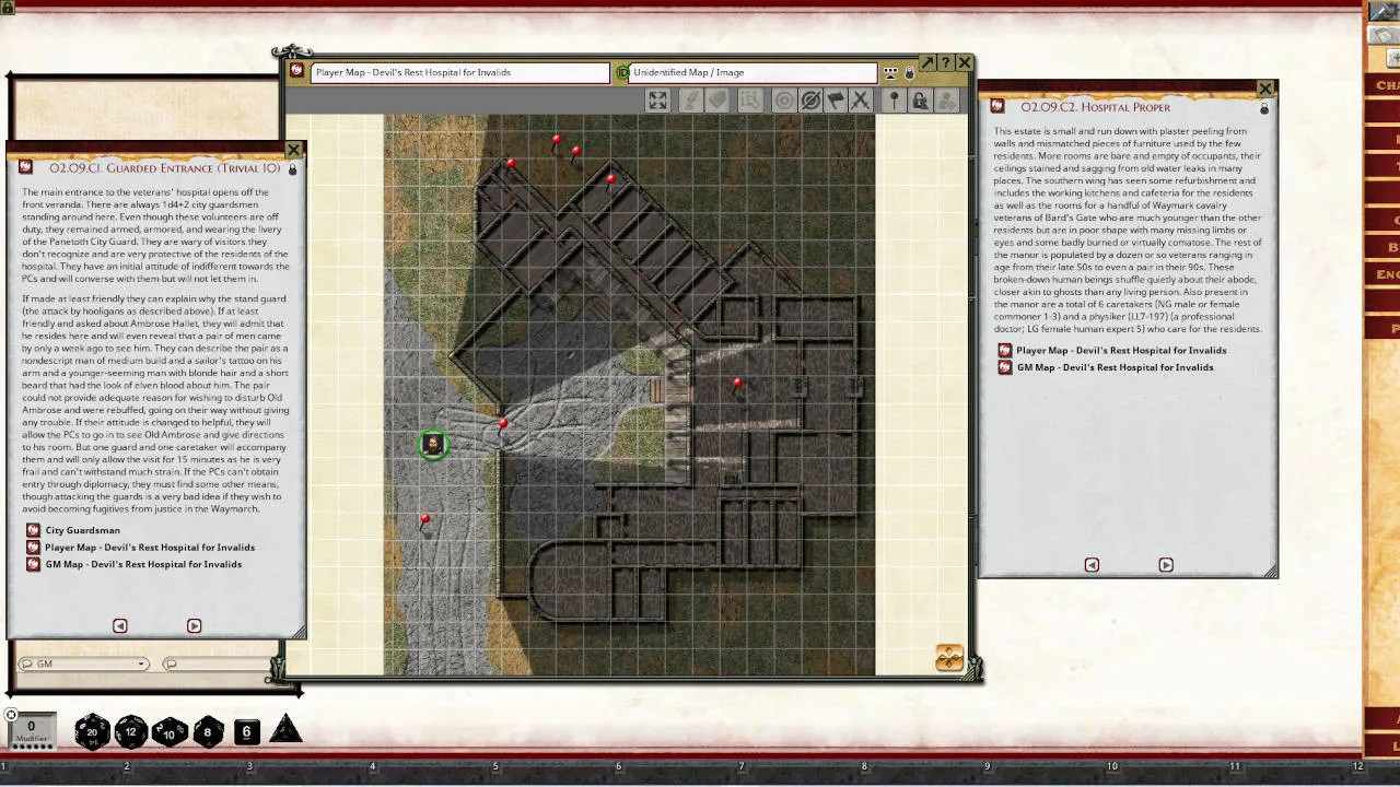 Fantasy Grounds - Aegis of Empires 4: Legend of the Burning Star (Pathfinder 2E) Screenshot 3