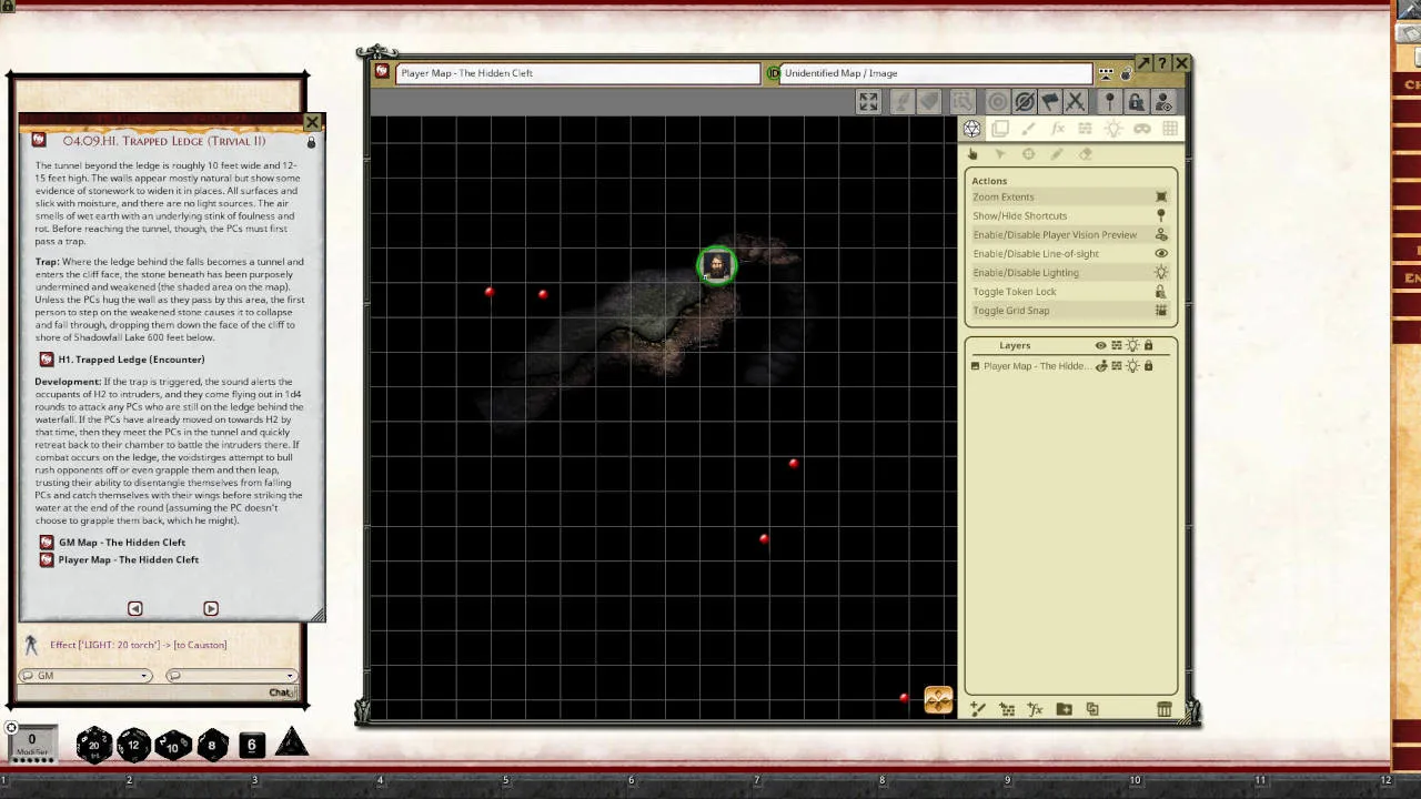 Fantasy Grounds - Aegis of Empires 4: Legend of the Burning Star (Pathfinder 2E) Screenshot 1