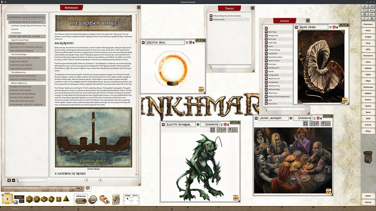Fantasy Grounds - Lankhmar: Savage Tales of the Thieves Guild Screenshot 3