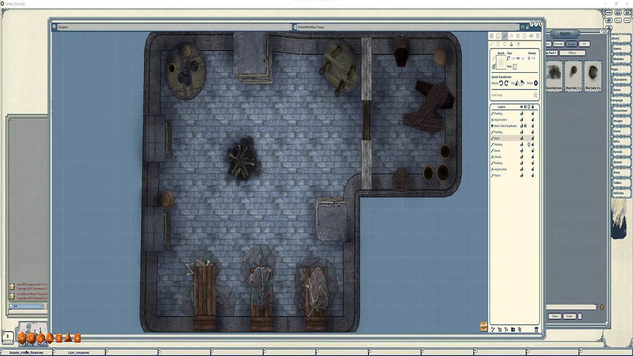 Fantasy Grounds - FG Dungeon Map Pack Screenshot 1