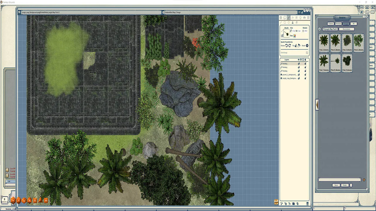 Fantasy Grounds - FG Jungle Map Pack 3 Screenshot 2