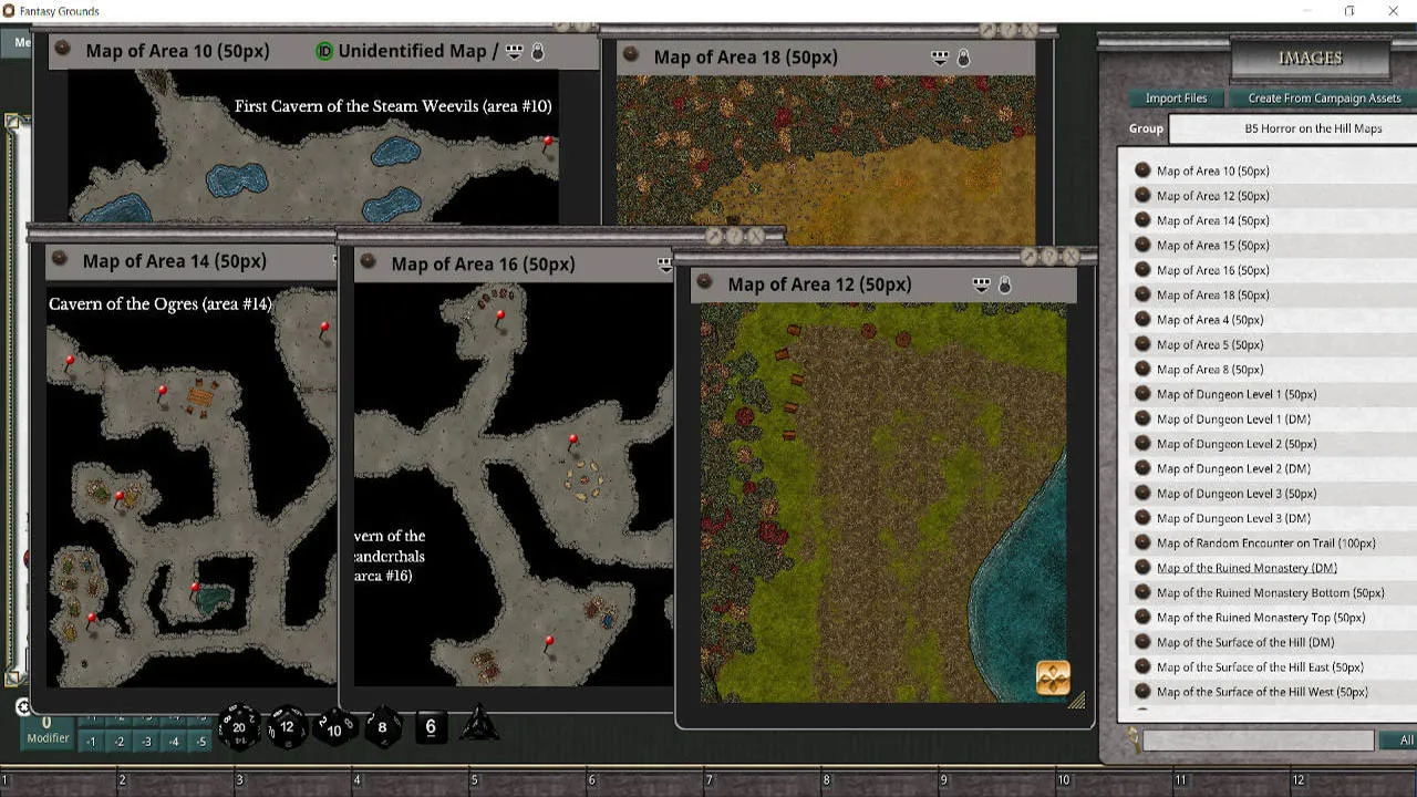 Fantasy Grounds - D&D Classics - B5 Horror on the Hill (Basic) Screenshot 3